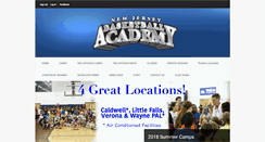 Desktop Screenshot of njbasketballacademy.com